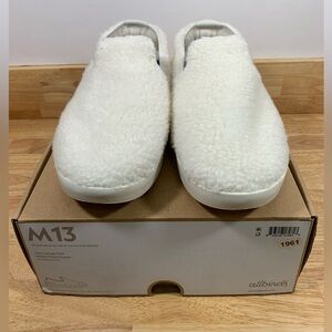 NEW Wool Lounger Fluff Mens‎ 13 Natural White Cream Merino Wool MF1MAWW130